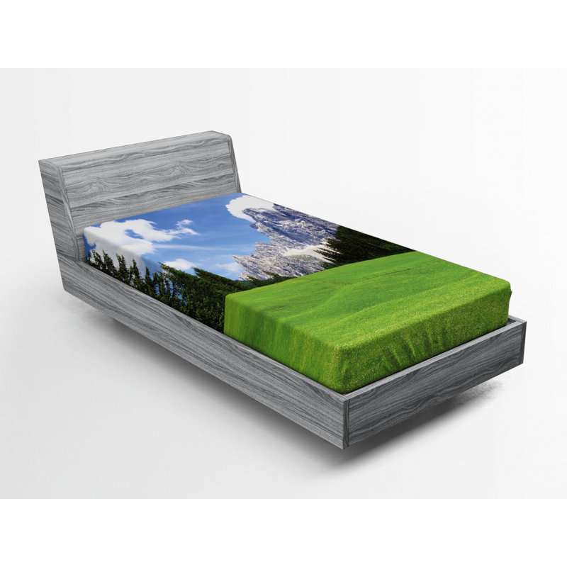 Microfiber Fitted Sheet, Twin Fitted Sheet