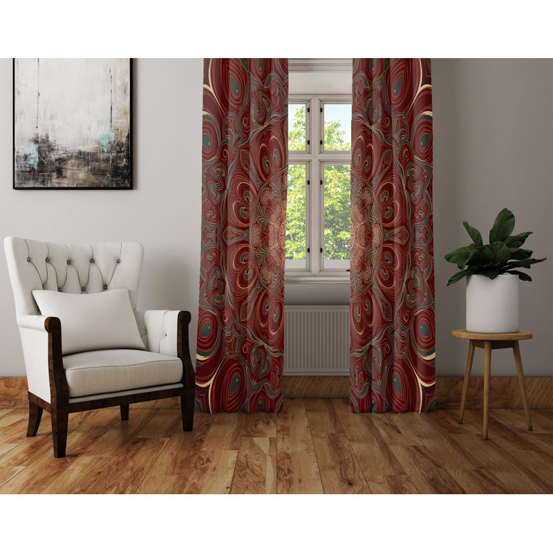 Window Curtains (WC01608), 20" W x 52" L