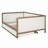 Upholstered Daybed with Trundle and Nailhead Decoration