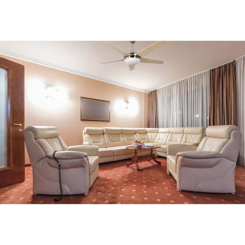 Apeksha 132cm Ceiling Fan with LED Lights