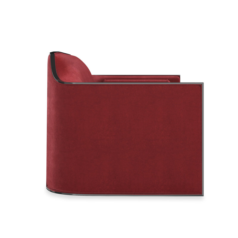 The Cat's Meow Chair, Red Velvet