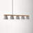 London 5-Light Dimmable Linear Pendant