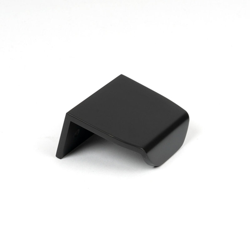 Polished Nickel 50Mm Moore Edge Pull, 3 cm, Matt Black