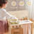 Pretend Play Kitchen Accessories Set with Metal Cookware, Cooking Utensils & Storage Bag-122472015