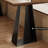 Tan+Black Rectangular Solid Wood+Iron desks-107978706
