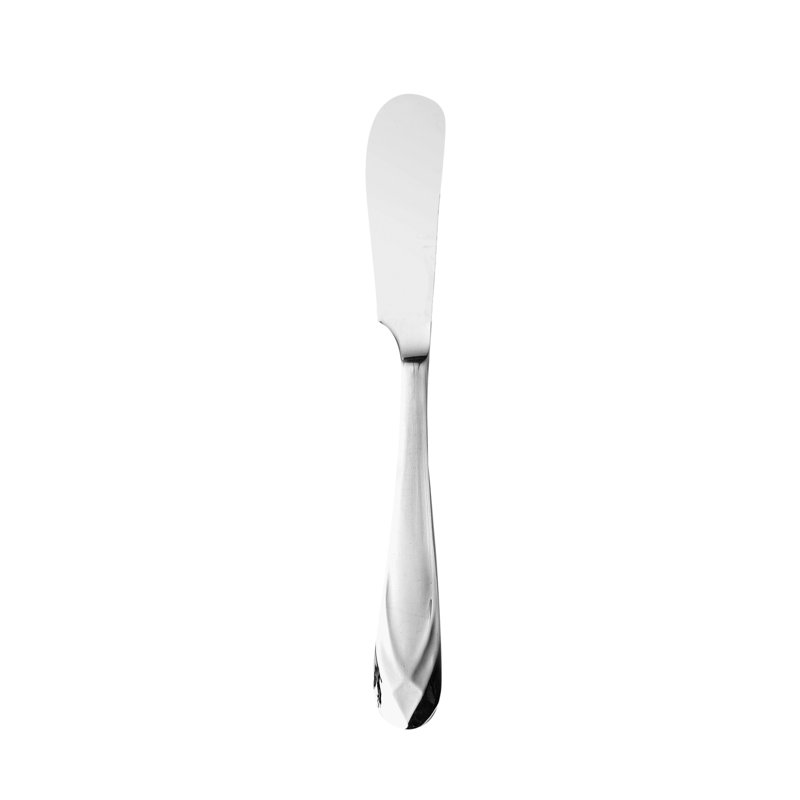 Diamante Stainless Steel Butter Knife