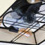 Ventilateur de plafond encastré en tissu 16,6 po Farmhouse