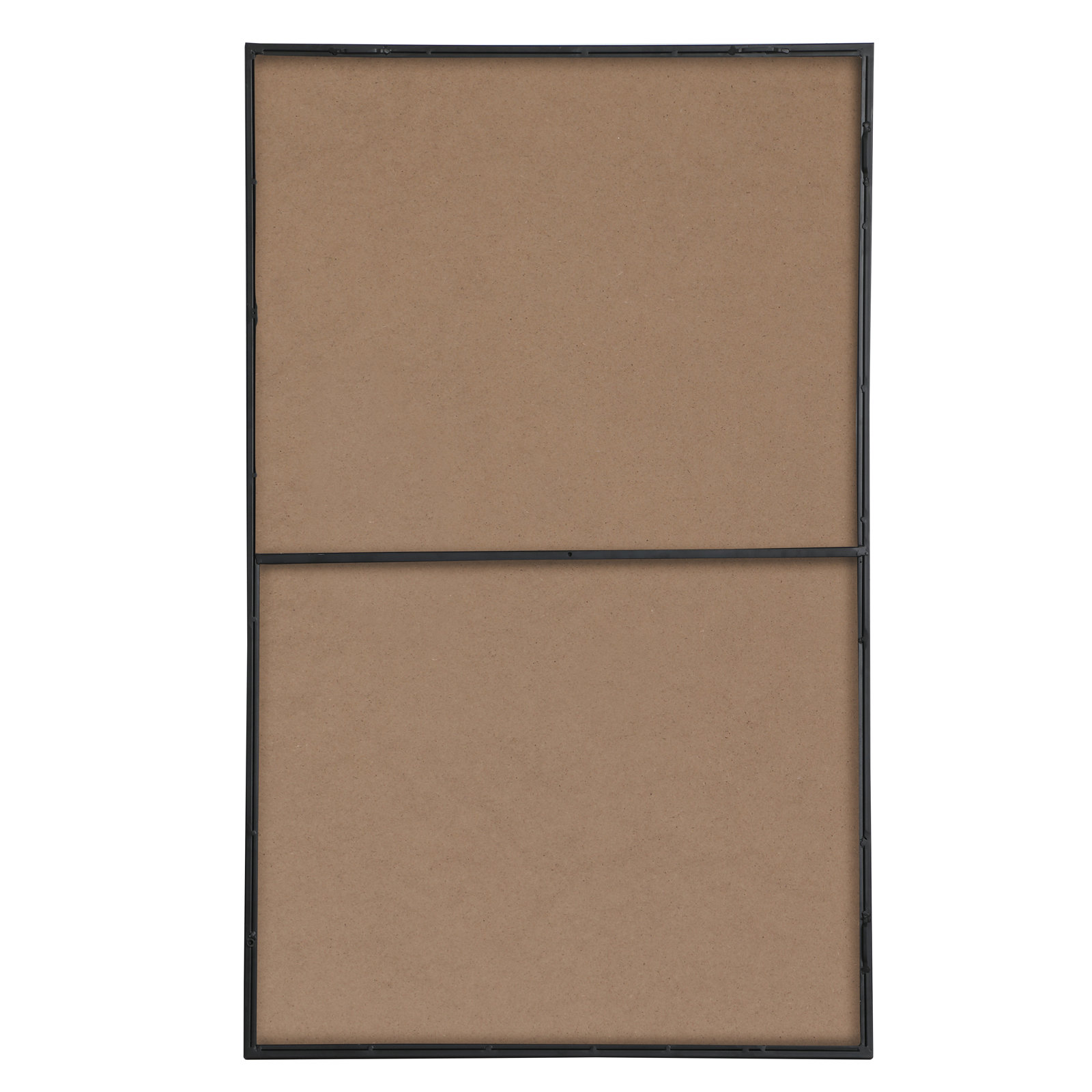 Sabine Metal Rectangle Wall Mirror, 48" x 30", Black