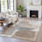Machine Washable Indoor/Outdoor Xhevrie Mocha Rug-112122685
