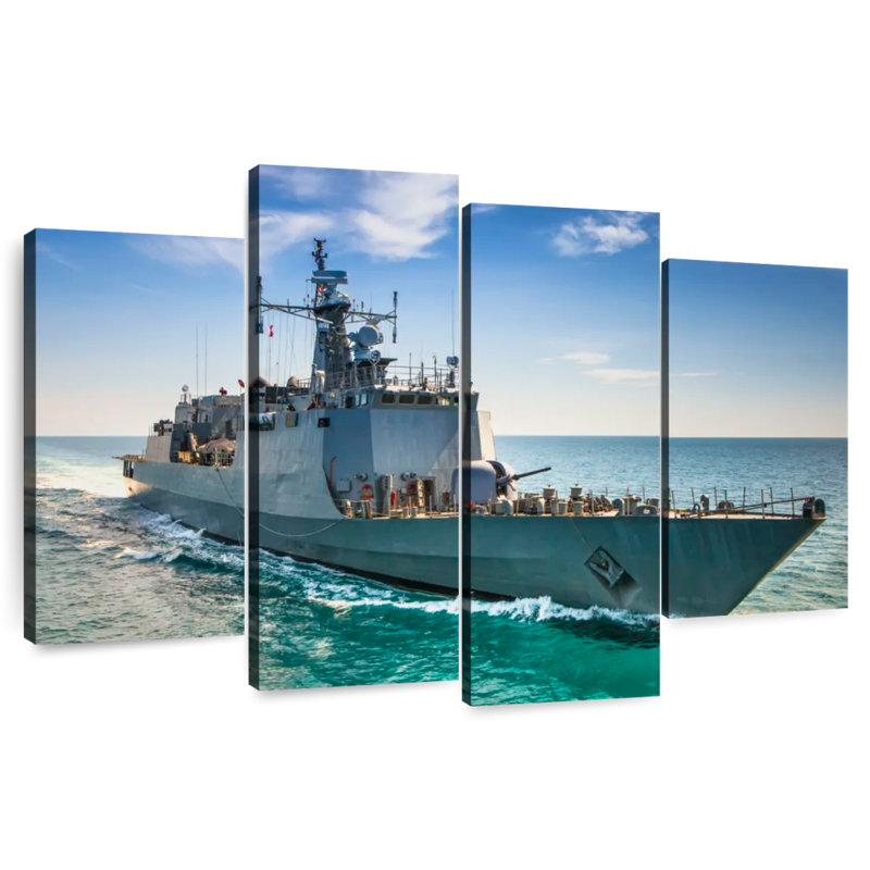 Mait Naval Ship, 32" H x 52" W
