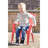Adams Resin Child-Sized Outdoor Adirondack Stacking Chair (50lb Capacity)-73071419