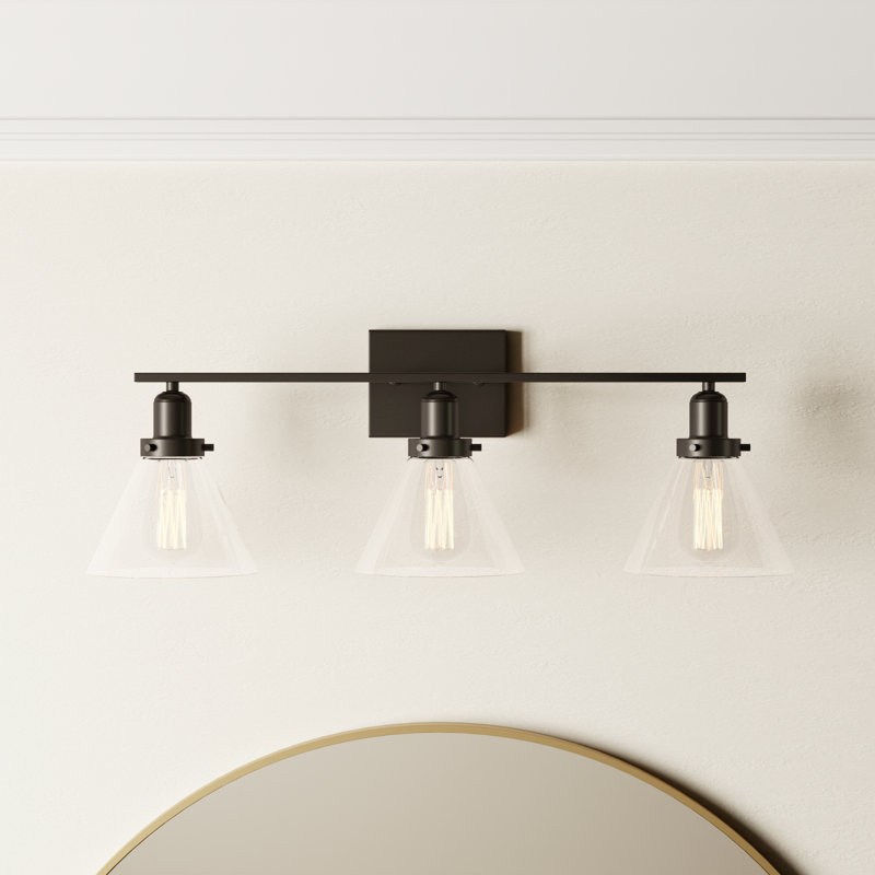 Catalina 3 - Light Dimmable Vanity Light in English Bronze, English Bronze