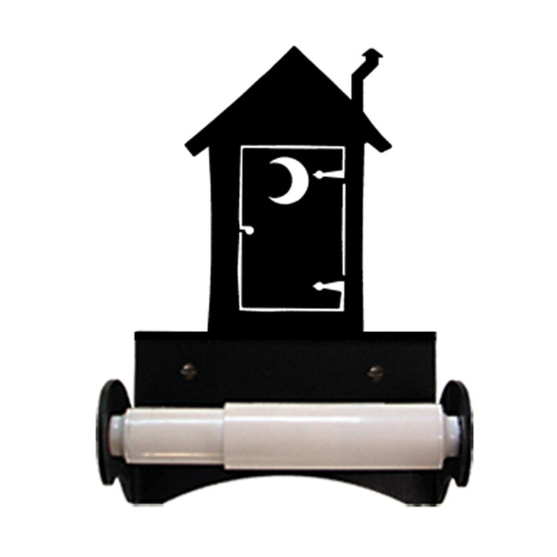 Outhouse Wall Mount Toilet Paper Holder