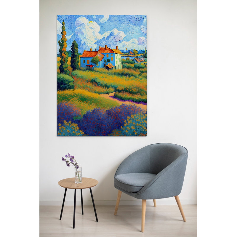 Afternoon In Provence, 32" H x 24" W