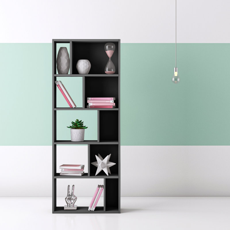 Geometric Bookcase, Antracite