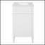 Meuble-lavabo de 24 po avec portes à fermeture douce, organisateurs et lavabo en céramique pour les espaces compacts-2043348581