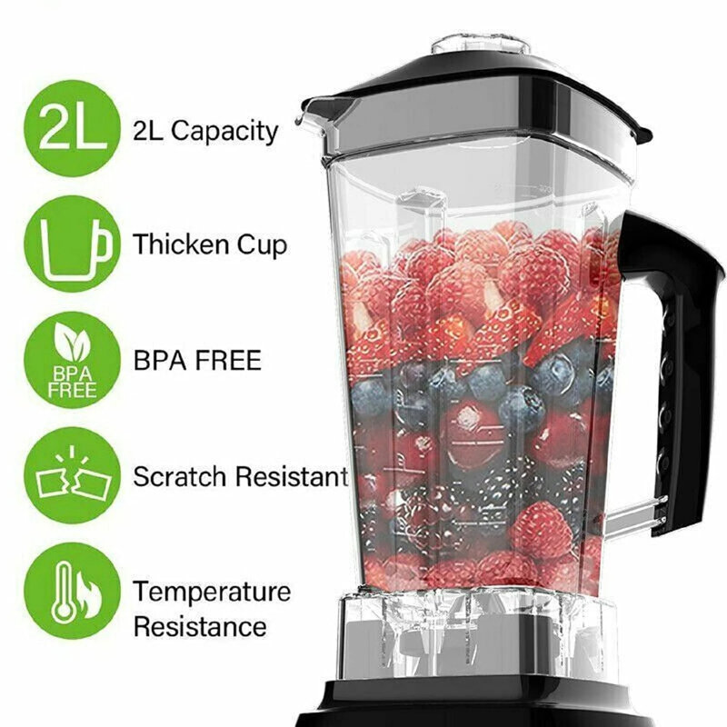 Black 64-oz Single Serve Variable Speed Countertop Blender
