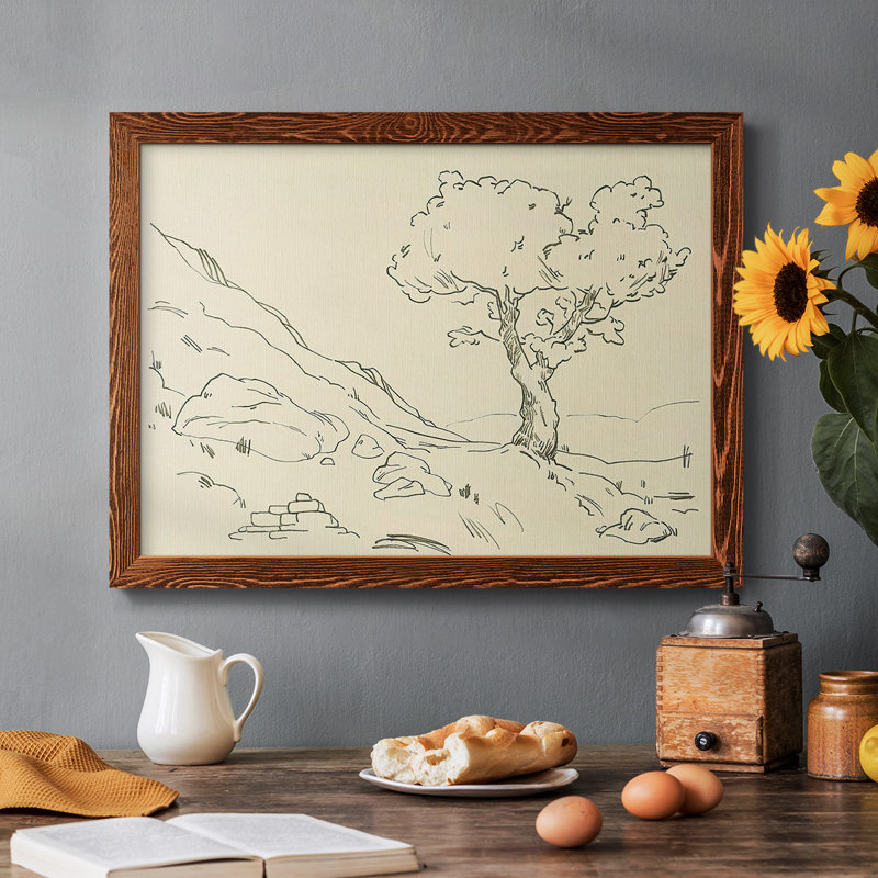 Christchurch Oak I, reproduction d'art sur toile, Érable, H 18 po x l 26 po