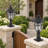 24.15 Inch Outdoor Post Light in Black