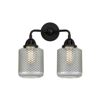 Éclairage pour meuble-lavabo à intensité variable 2 lumières Dore