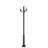 Laurent 1 Light Outdoor Post Mount Fixture in Black