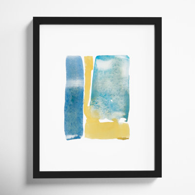 Blue Yellow Wash by Jacques Pilon