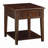 Malachi Walnut Finish End Table