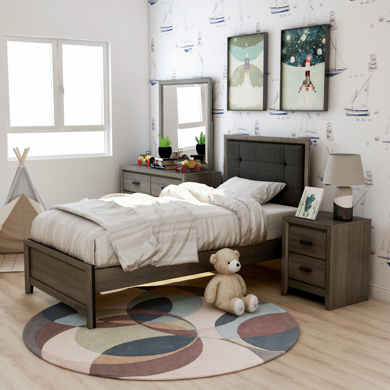 Ensemble de chambre à coucher 4 pièces Borchardt, Full / Double