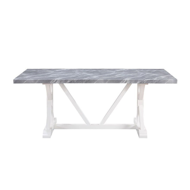 Hollyn Rectangular Dining Table in White