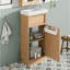 Meuble-lavabo de salle de bain avec lavabo réversible en résine