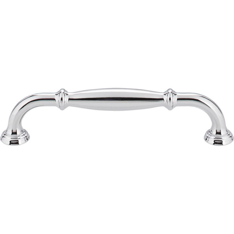Tiffany Bar Pull, Polished Chrome, 3 3/4"