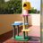 4 Tiers Cat Tree with Condons,Perch,Scratching Posts