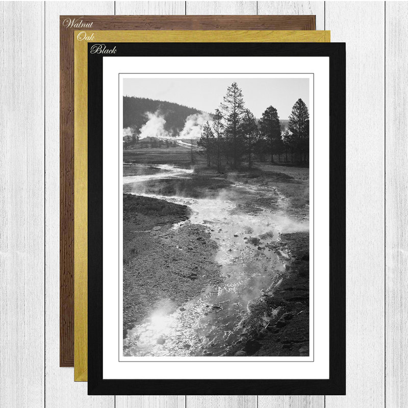 Ansel Adams - Single Picture Frame Print, Black