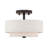 Jorgan Linen Blend Semi Flush Mount-1115678276
