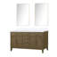 Miroirs de salle de bain double l 60 po x P 22 po Laurel-82319156-113360911