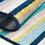 Tapis bleu sarcelle à rayures Analiese-1244616164