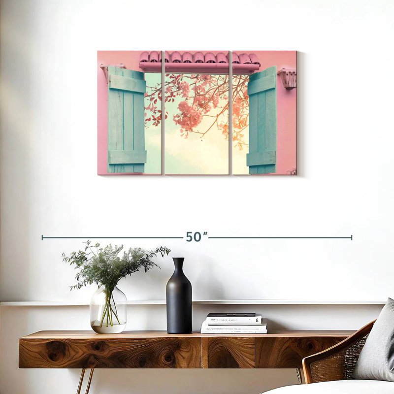 Lilie Sakura Window View, 20" H x 33" W