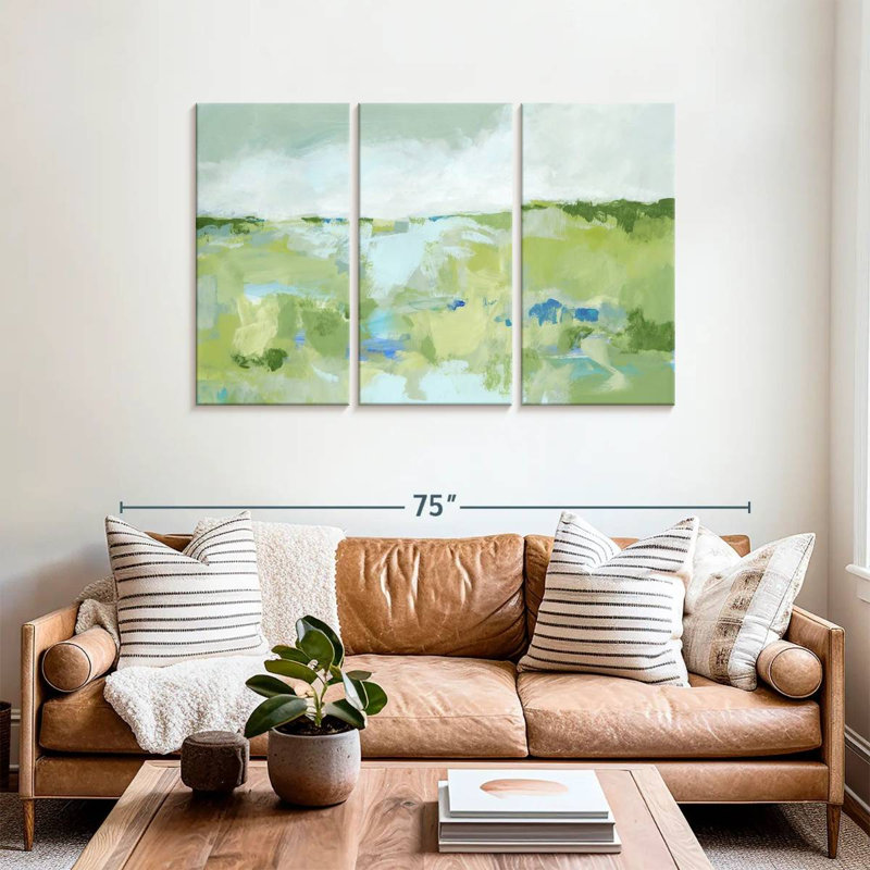 Avery Spring Green I, 36" H x 57" W