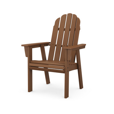 POLYWOOD Vineyard Curveback Adirondack Dining Chair
