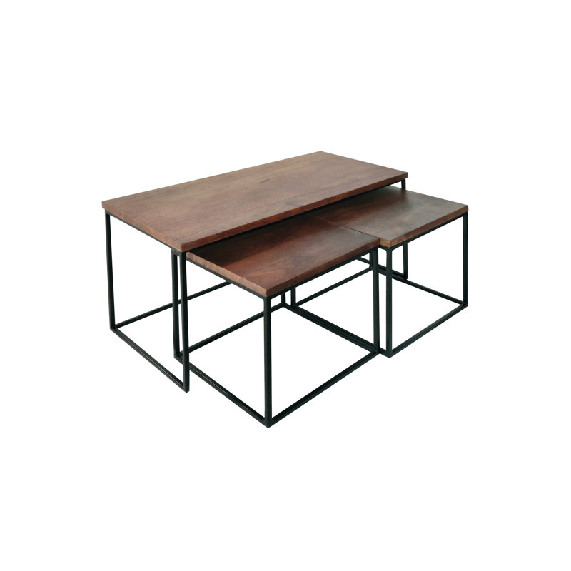 Timko Frame Coffee Table, Walnut