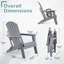 Chaise Adirondack pliante Carbondale-69869634