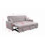 Canapé-lit rembourré surdimensionné de 83 po avec canapé-lit escamotable de 83 po et dossier réglable, canapé convertible 3 places et canapé-lit convertible pour la maison