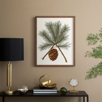 Art des Fêtes de Noël - série 2 - CCLxx, reproduction encadrée - bois massif