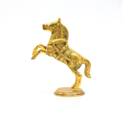 Decorative Horse Sculpture/Animal Figurine-7.2X3X9.2"