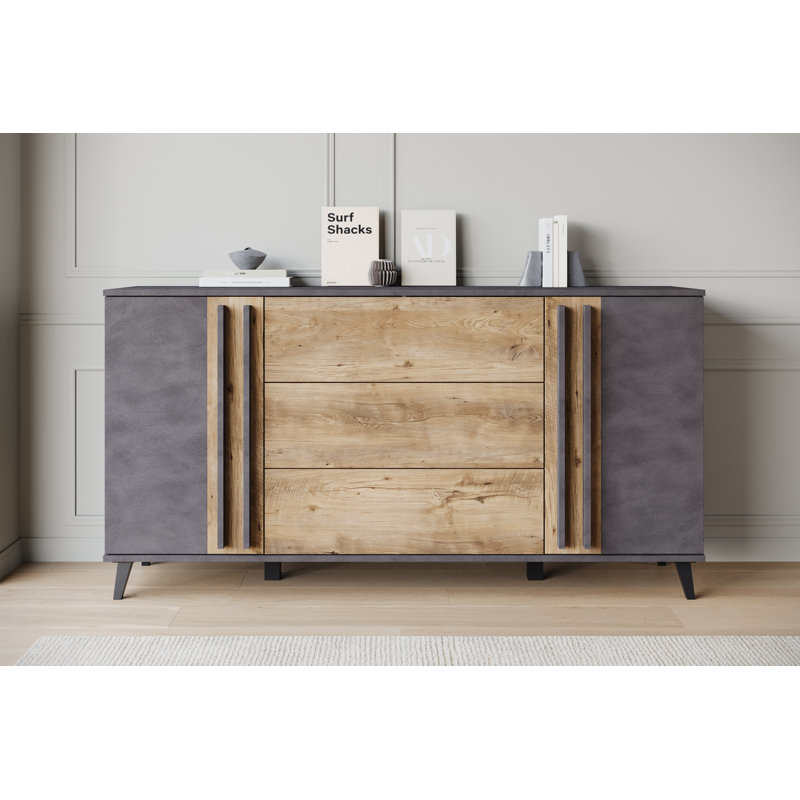150cm Sideboard, Grey