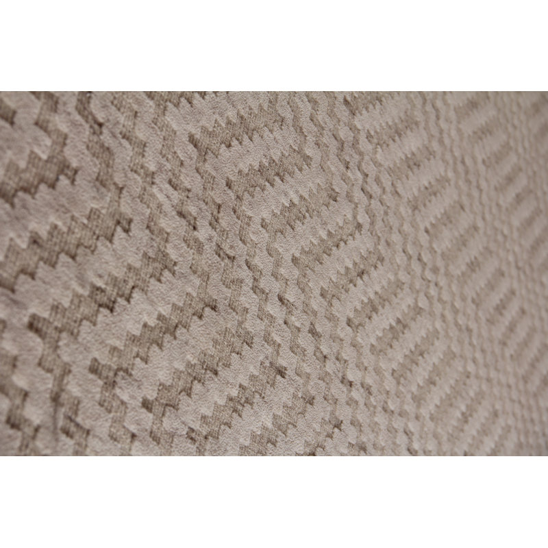 Demani Wool Chevron Area Rug in Raffia, Rectangle 9' x 12'