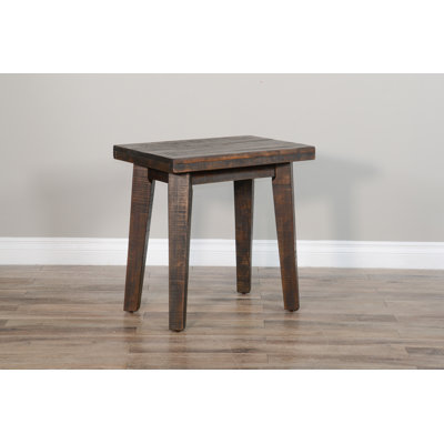 Speece Solid Wood End Table