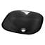 17 Stories 420mm L x 420mm W Tempered Glass Square Sink-671146808