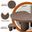 Yoab Smoked Oak Coffee Table