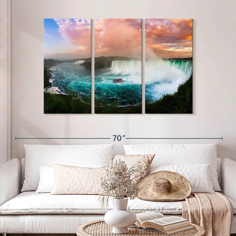 Alvord Niagara Falls Sunset Cruise, 32" H x 50" W